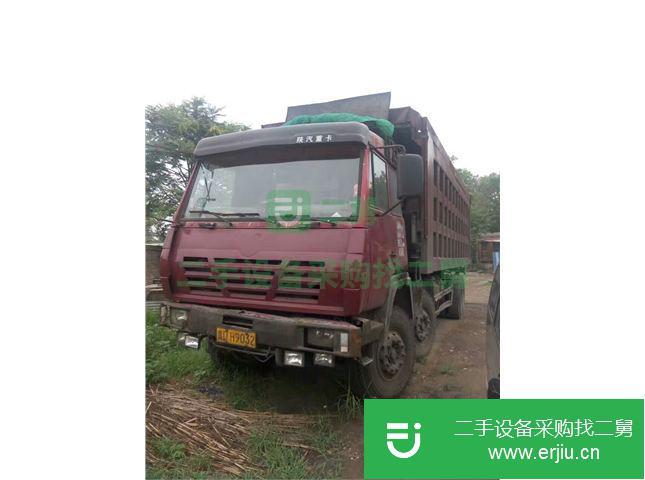 河北出售二手陜汽重卡奧龍自卸車  336馬力