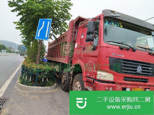 安徽出售二手中國重汽豪沃336馬力自卸車