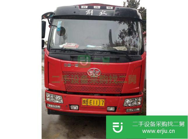 河南出售二手一汽解放J6高欄載貨車