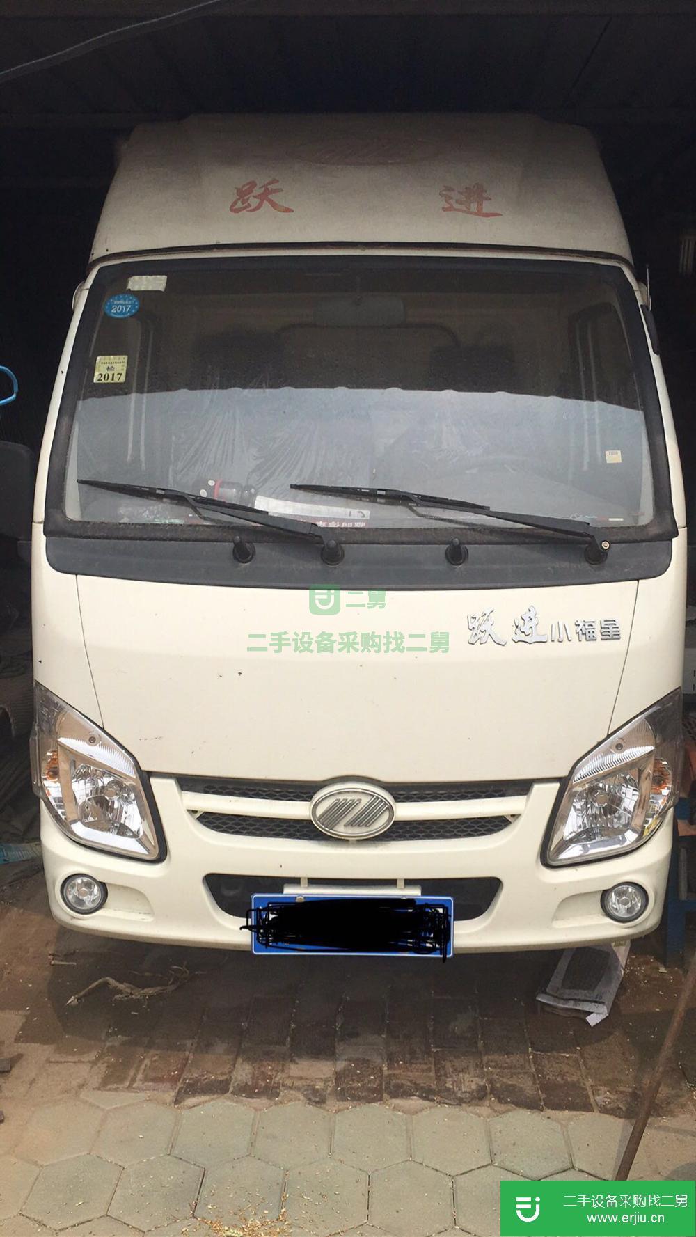 天津出售二手躍進箱式汽油貨車