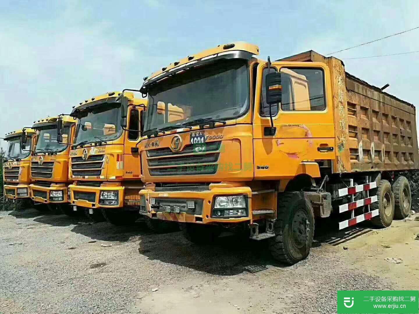 陜西出售二手后八輪自卸車