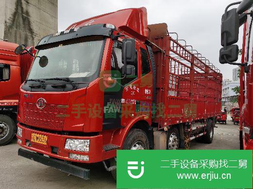 重慶出售二手一汽解放J6L高欄貨車