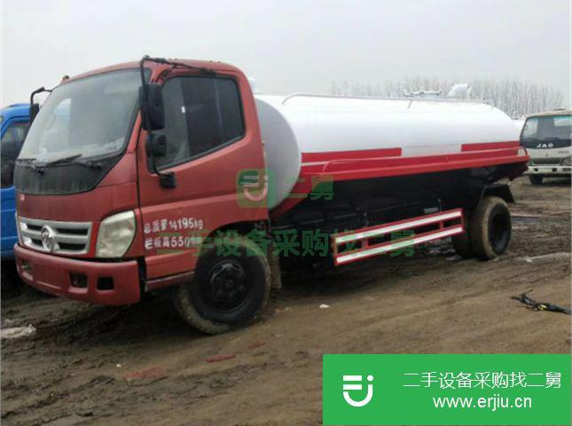 山東出售二手福田歐曼灑水車