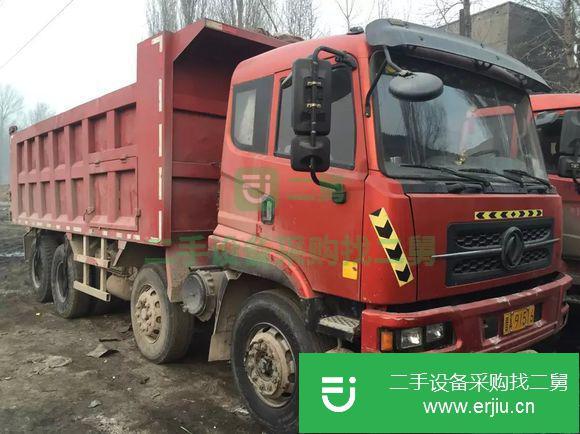 山西出售前四后八輕皮東風金剛自卸車