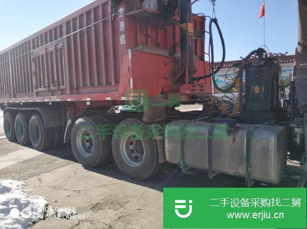 山西出售二手青島天V半掛車