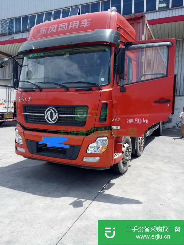 上海出售二手東風天龍廂式貨車