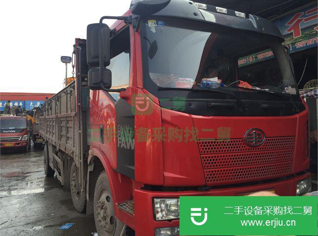 湖北出售二手一汽解放J6半掛車