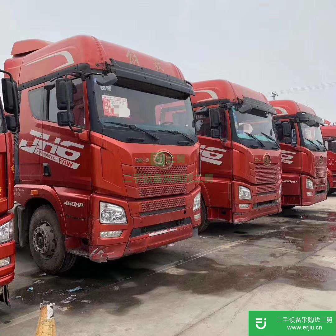 貴州出售二手解放jh6牽引車