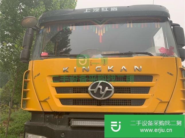 河南出售二手上汽紅巖新金剛340馬力自卸車