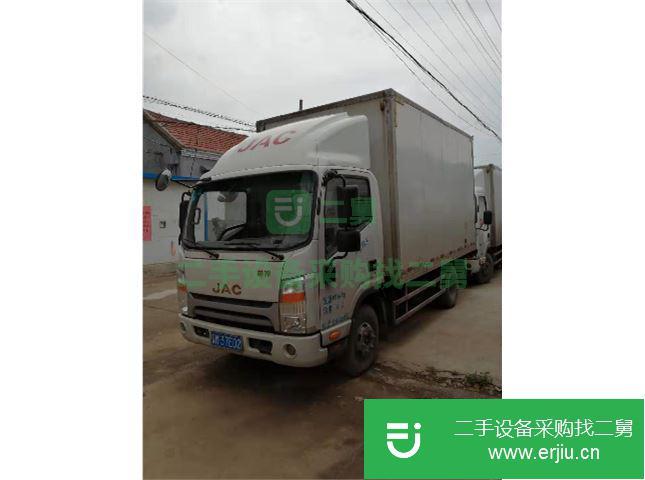 山東出售二手江淮廂式貨車