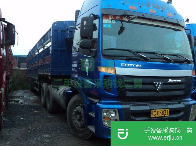 江西出售二手福田歐曼半掛車