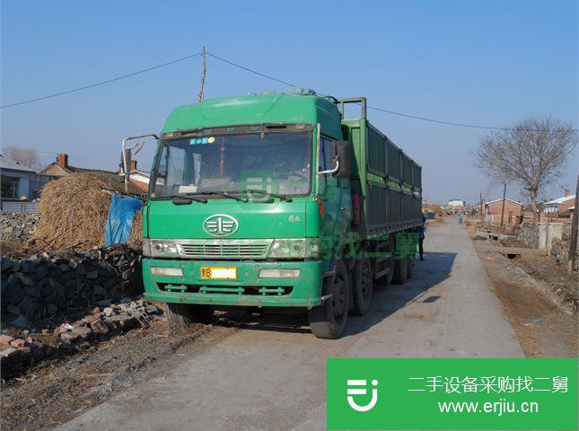 黑龍江出售二手一汽解放高欄載貨車