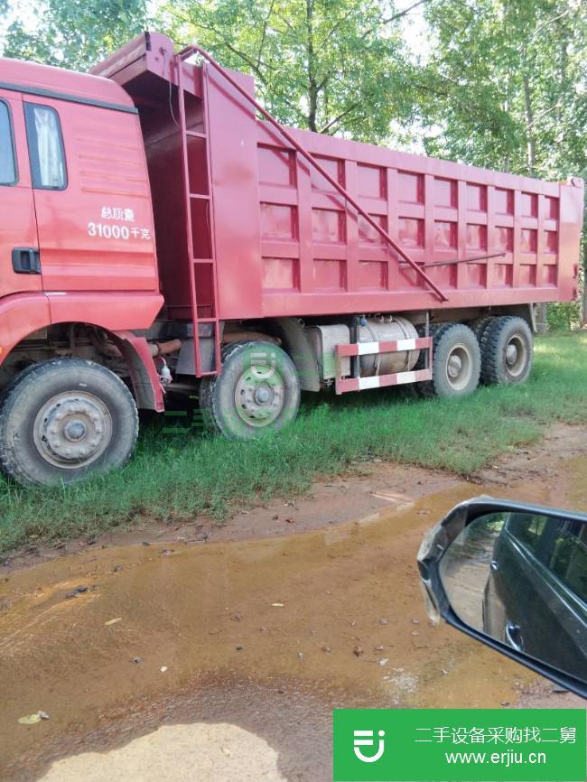 湖北出售二手陜汽重卡前四后八自卸車