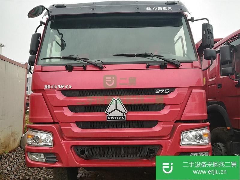 江西出售二手中國重汽380馬力自卸車