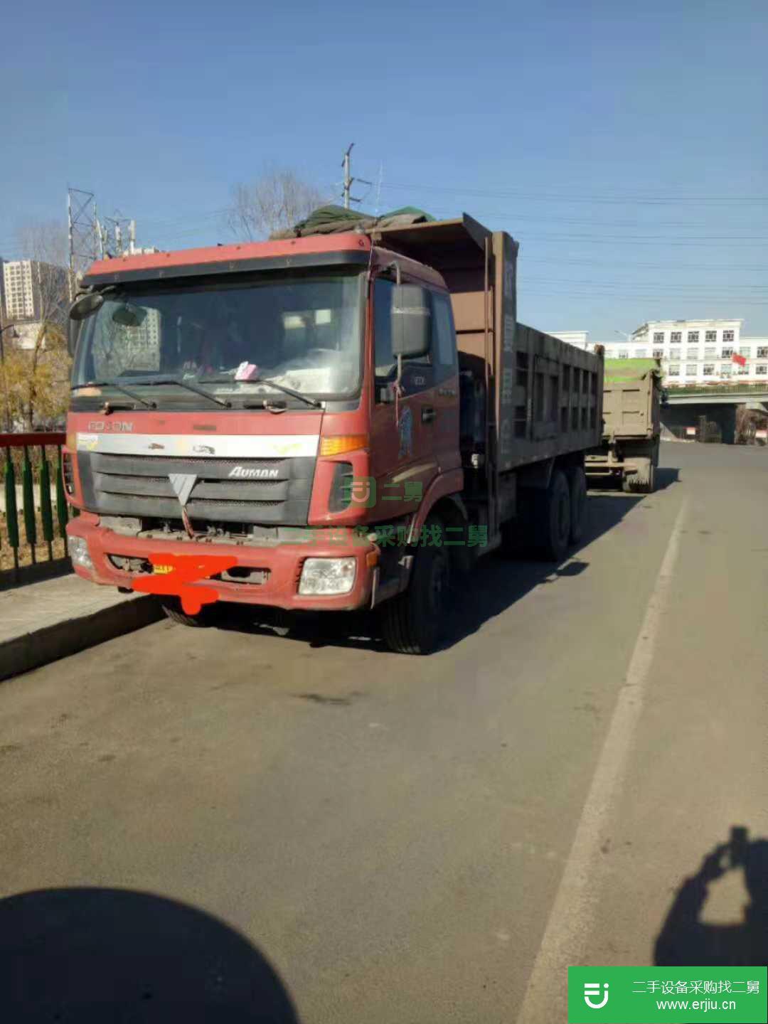 黑龍江出售二手歐曼ETX自卸車