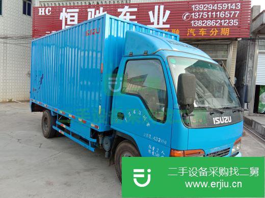 廣東出售二手五十鈴廂式貨車