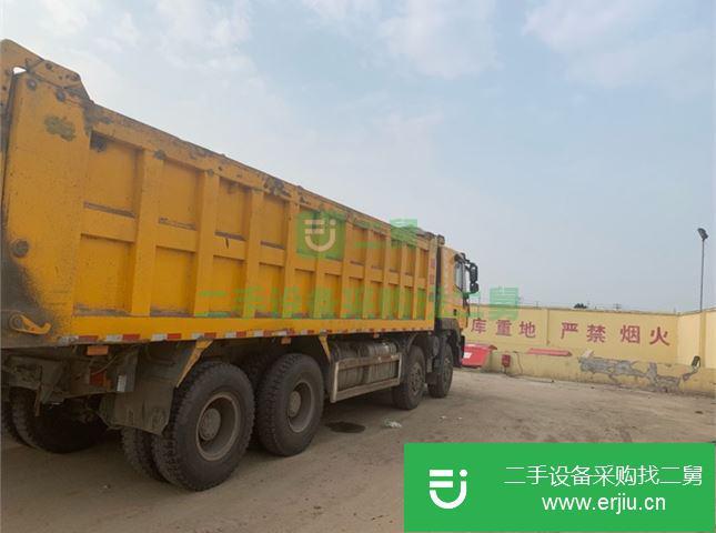 河南出售二手上汽紅巖新金剛340馬力自卸車