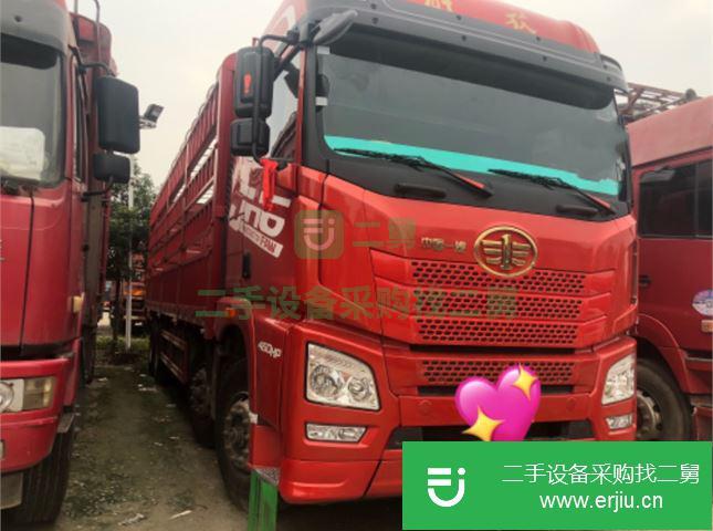 江西出售二手青島解放JH6前四后八高欄貨車