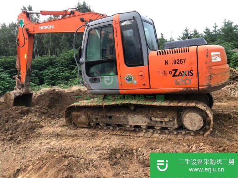 北京出售二手日立120挖掘機