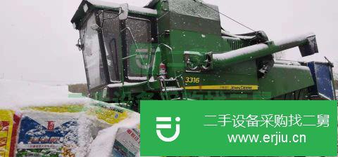 黑龍江出售二手約翰迪爾3316收割機(jī)
