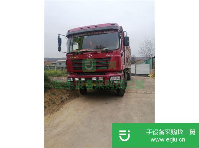 陜西出售二手陜汽重卡德龍自卸車  340馬力
