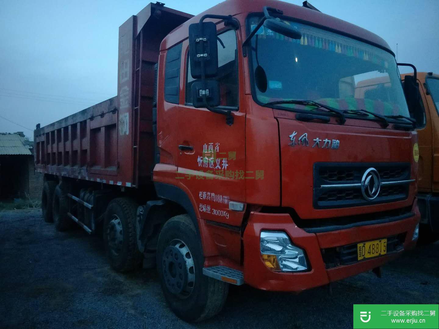 山西出售二手東風(fēng)大力神前四后八自卸車