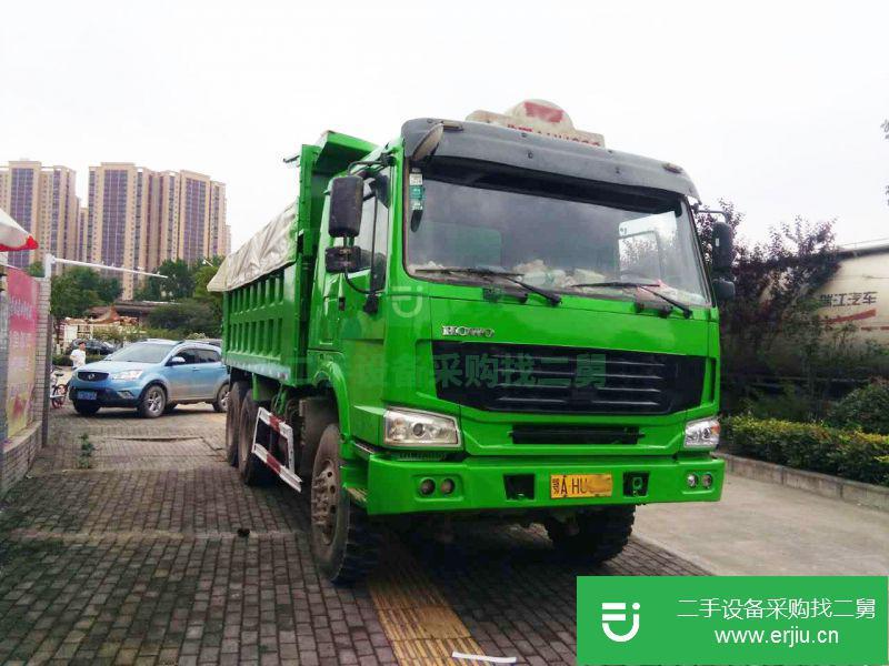 湖北出售二手豪沃后八輪自卸車前四后八自卸車