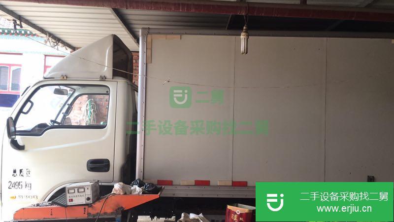 天津出售二手躍進箱式汽油貨車