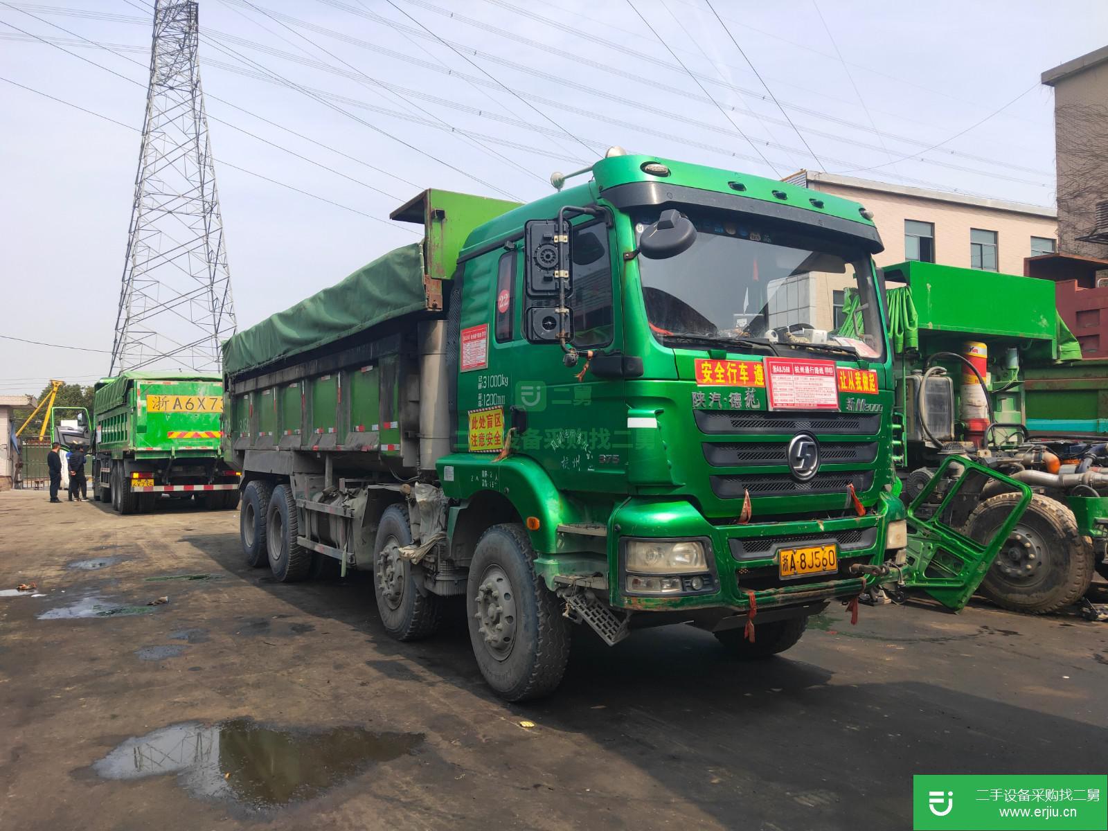 浙江出售二手陜汽德龍M3000自卸車