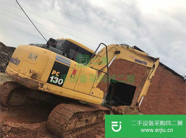 江西出售二手小松挖掘機130