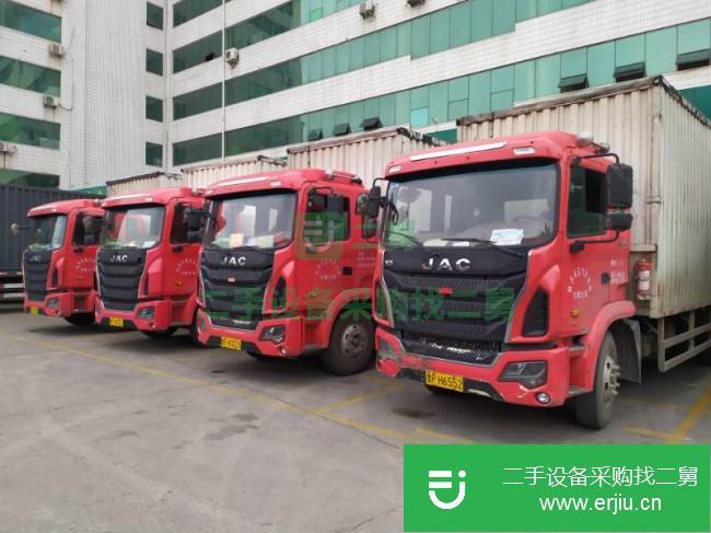 山東出售二手江淮格爾發(fā)廂式貨車