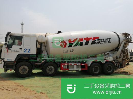 山東出售二手中國(guó)重汽混凝土攪拌車