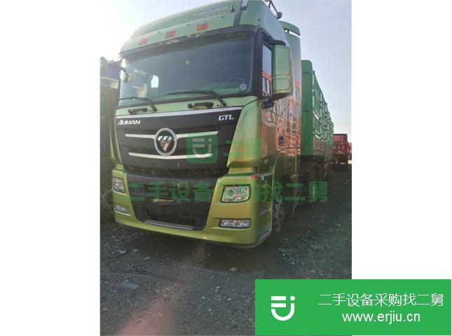 江西出售430馬力13米高低倉欄歐曼貨車