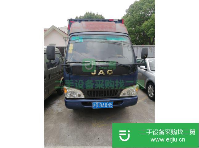 上海出售二手江淮帥鈴116馬力廂式貨車