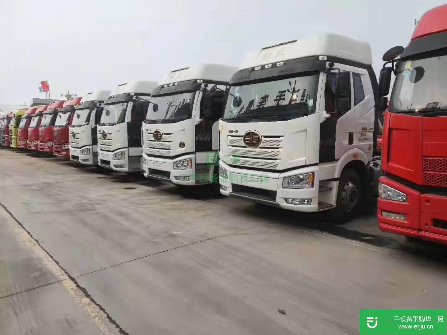 貴州出售二手解放jh6牽引車