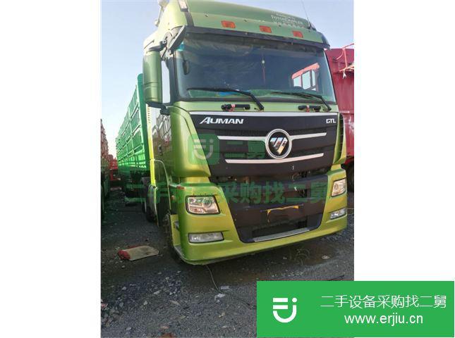 江西出售430馬力13米高低倉欄歐曼貨車