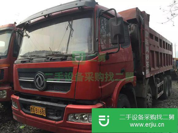 山西出售前四后八輕皮東風金剛自卸車
