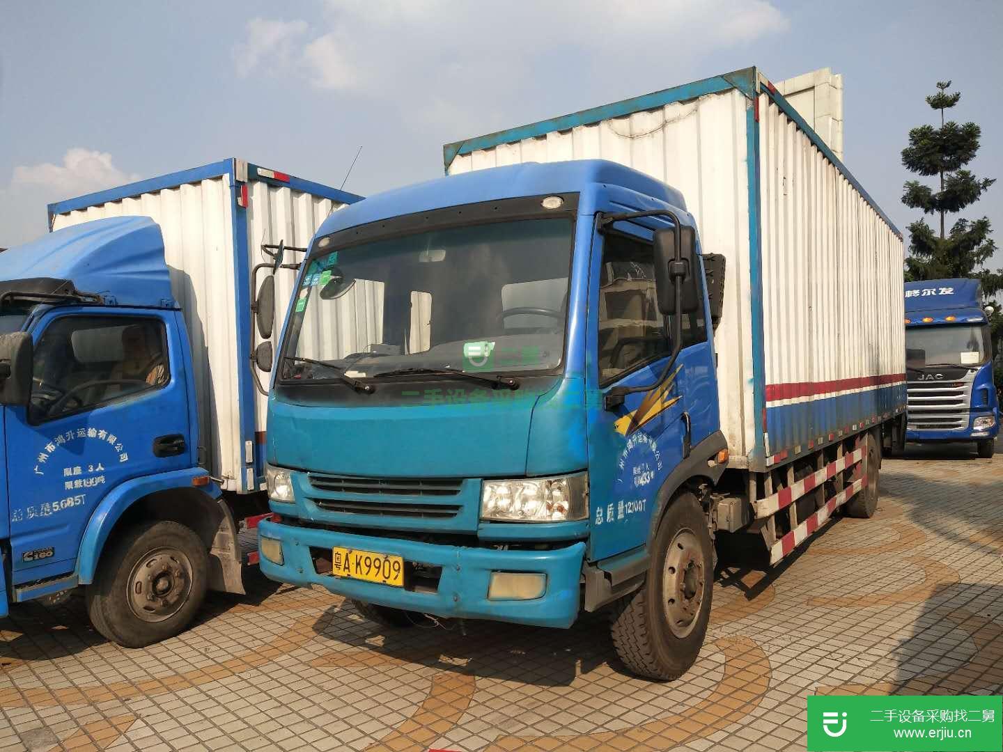 廣東出售二手解放廂式貨車