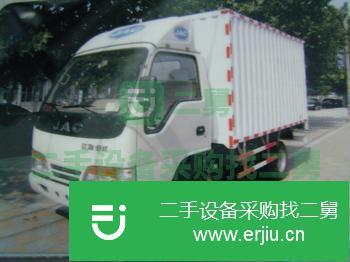 天津出售二手江淮駿鈴120馬力廂式貨車