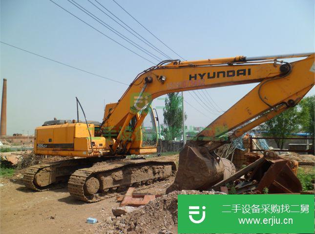 遼寧出售二手現代225-7挖掘機