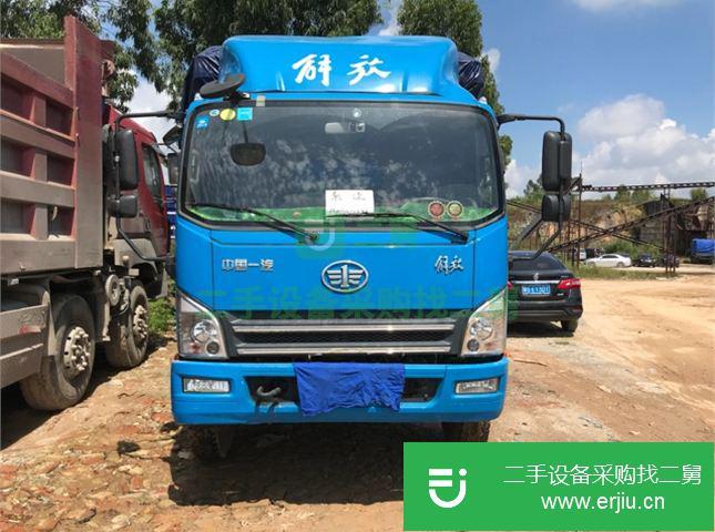 廣東出售一汽解放貨車 168匹馬力，5.4米車箱