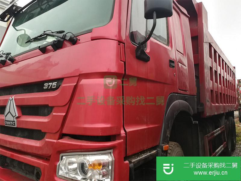 江西出售二手中國重汽380馬力自卸車