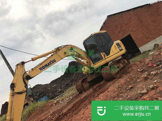江西出售二手小松挖掘機130