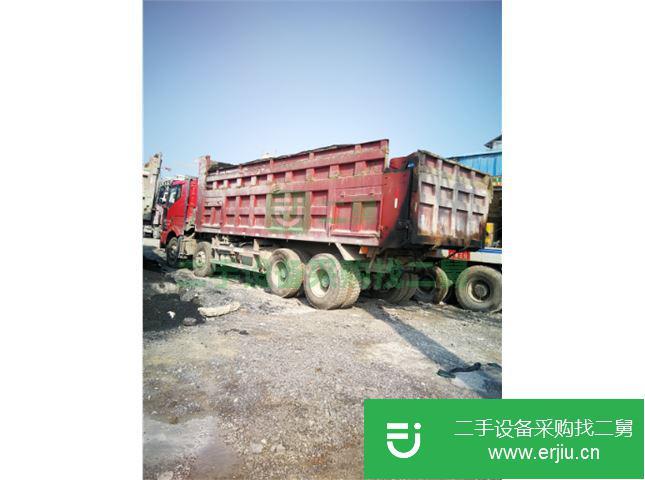 河南出售二手一汽解放前四后八自卸車