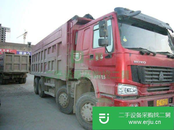 陜西出售二手中國重汽豪沃自卸車 300馬力