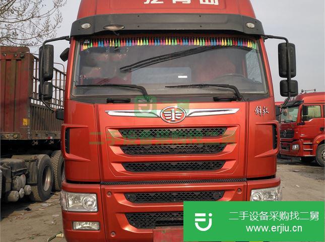 山東出售二手青島解放牽引車