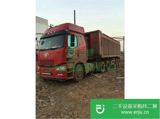 江西出售二手一汽解放J6半掛車
