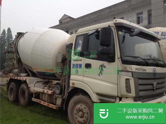 湖北出售二手福田歐曼攪拌車