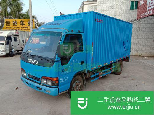 廣東出售二手五十鈴廂式貨車
