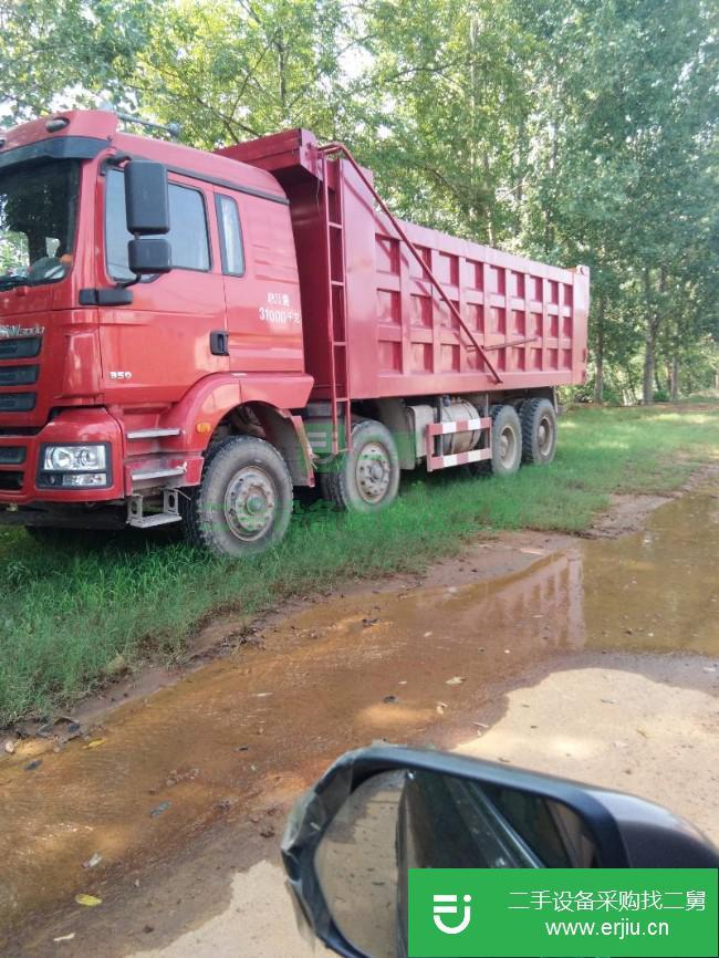 湖北出售二手陜汽重卡前四后八自卸車